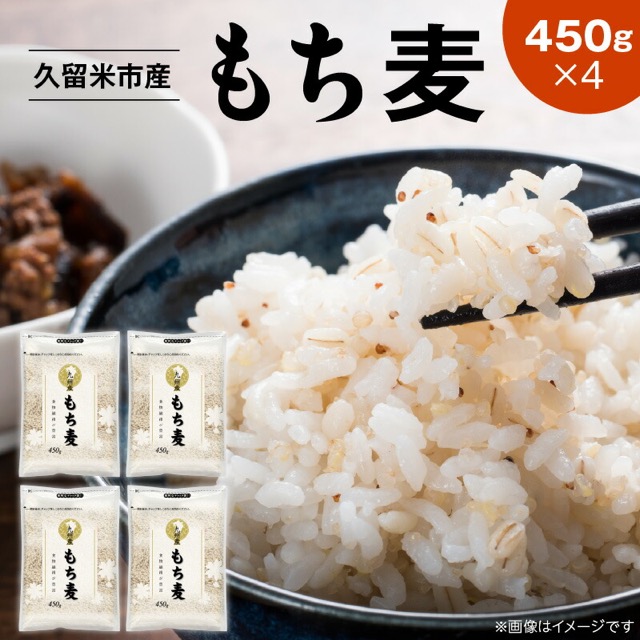 久留米市産もち麦(楽天ふるさと納税 福岡県久留米市)