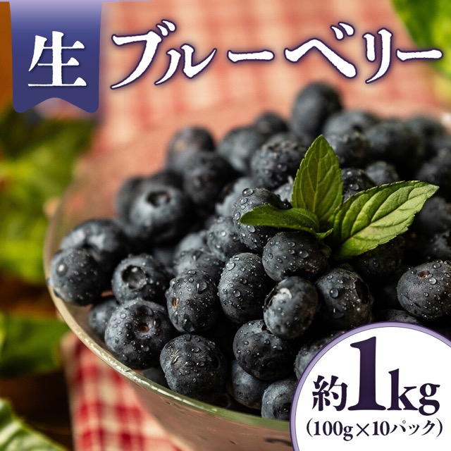 生ブルーベリー（楽天ふるさと納税 長野県豊丘村）
