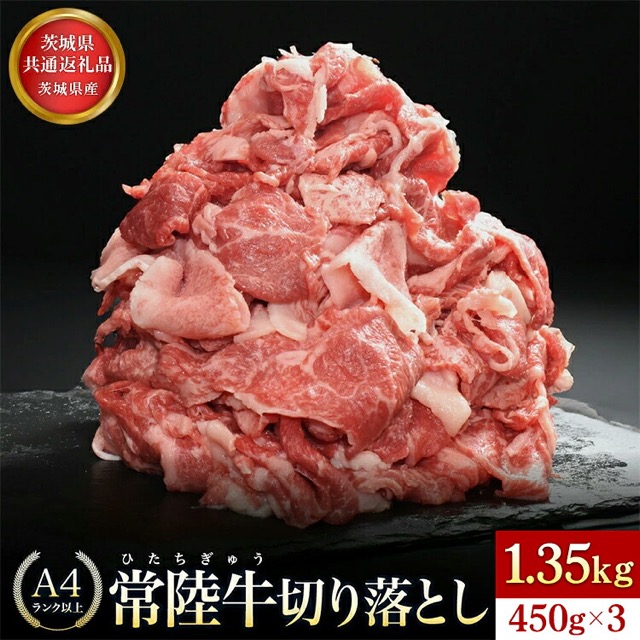 茨城県産 常陸牛切り落とし(楽天ふるさと納税 茨城県常総市)