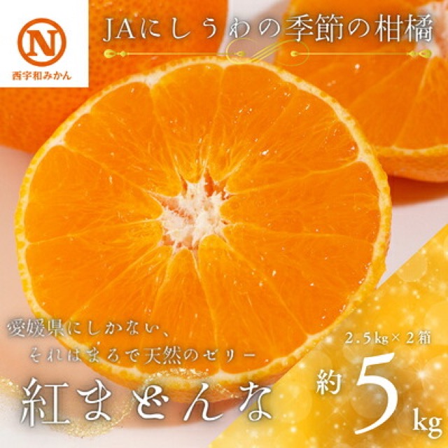 JAにしうわ 紅まどんな 2箱(楽天ふるさと納税 愛媛県八幡浜市)