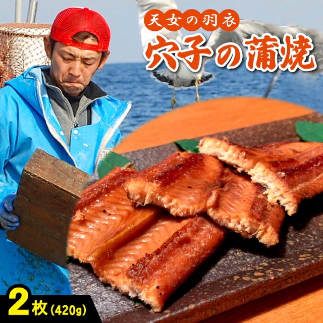 天女の羽衣アナゴ 蒲焼き2枚(楽天ふるさと納税 島根県大田市)