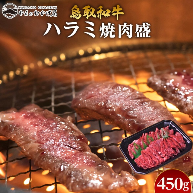 鳥取牛 ハラミ焼肉盛(楽天ふるさと納税 鳥取県北栄町)