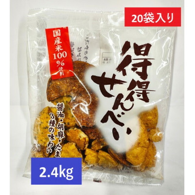 国産うるち米100％ 得得せんべい（楽天ふるさと納税 埼玉県川島町）