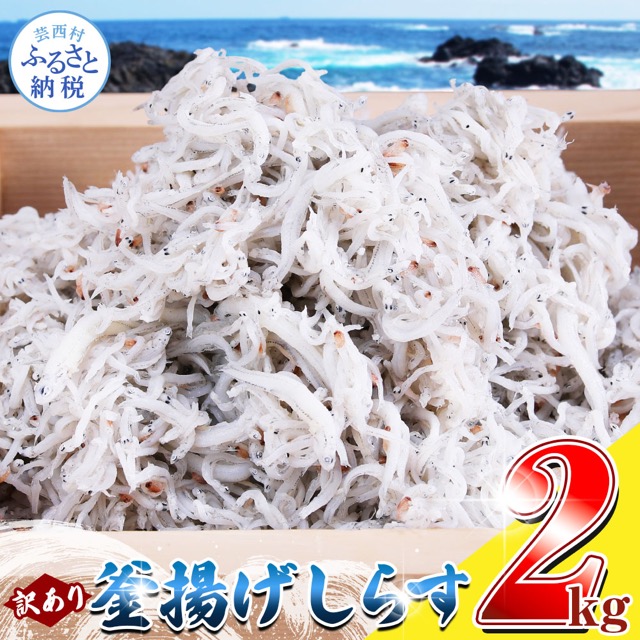 訳あり 釜揚げしらす（楽天ふるさと納税 高知県芸西村）