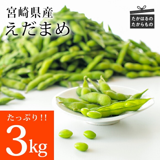 宮崎県産 冷凍えだまめ（楽天ふるさと納税 宮崎県高原町）