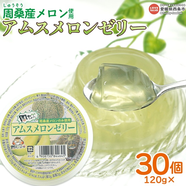 周桑産アムスメロンゼリー（楽天ふるさと納税 愛媛県西条市）