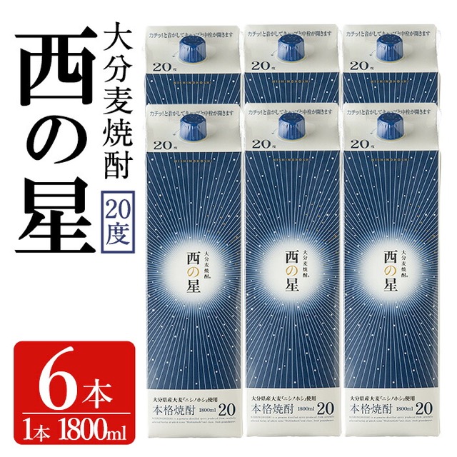 西の星 パック 20度（楽天ふるさと納税 大分県宇佐市）