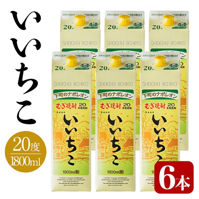 いいちこ パック 20度（楽天ふるさと納税 大分県宇佐市）