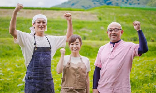 脱サラ農業で頑張っている3人の農家